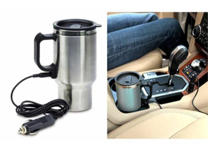 Термокухоль ELECTRIC MUG, Автомобільний кухоль із підігрівом Electric Mug, Кухоль із підігрівом