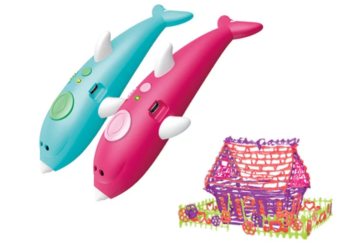3D Ручка PEN-2 з LCD-дисплеєм + Пластик! Крута ручка для малювання! 3D Ручка PEN-2 з LCD-дисплеєм + Пластик! Крута ручка для малювання!