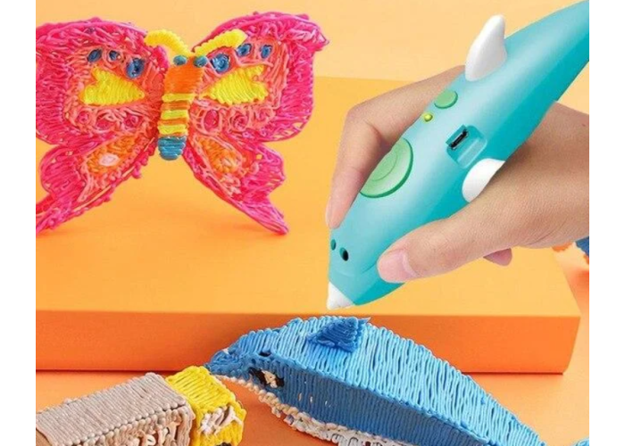 3D Ручка PEN-2 з LCD-дисплеєм + Пластик! Крута ручка для малювання! 3D Ручка PEN-2 з LCD-дисплеєм + Пластик! Крута ручка для малювання!